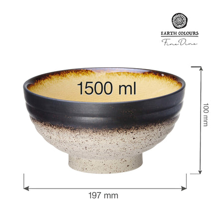 Topaz asian bowl, 197mm