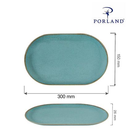 Laguna oval platter, 300x150mm