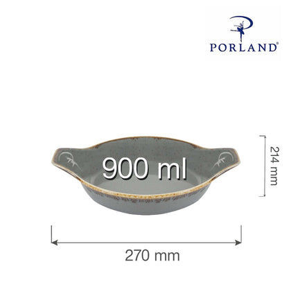 Stone baking dish, 270mm