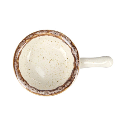 Sand mini dish with handle, 60mm