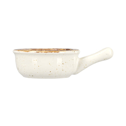 Sand mini dish with handle, 60mm