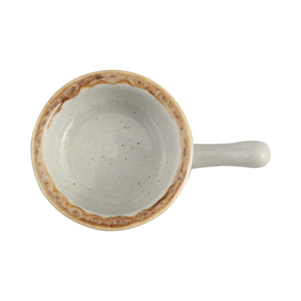 Ashen mini dish with handle, 60mm