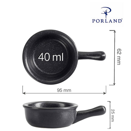 Coal mini dish, 60mm