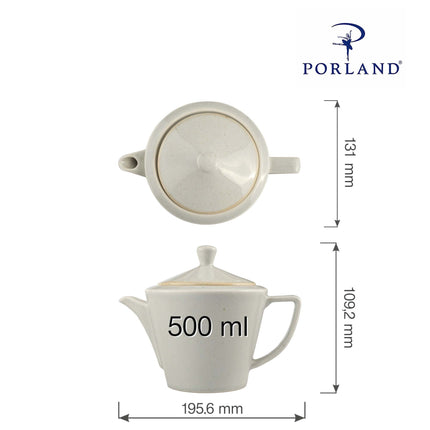 Ashen tea pot , 500ml