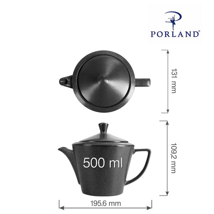 Coal tea pot , 500ml