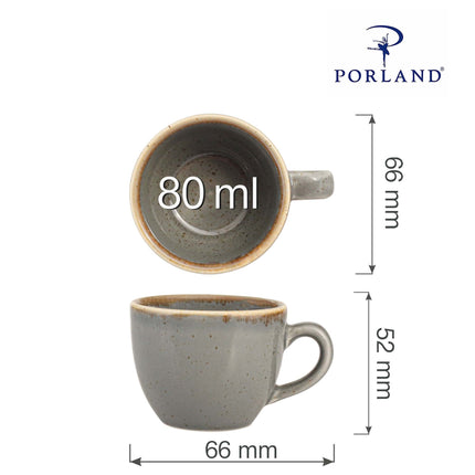 Stone elegant espresso cup, 80ml