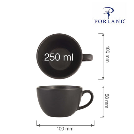 Coal elegant cup, 250ml