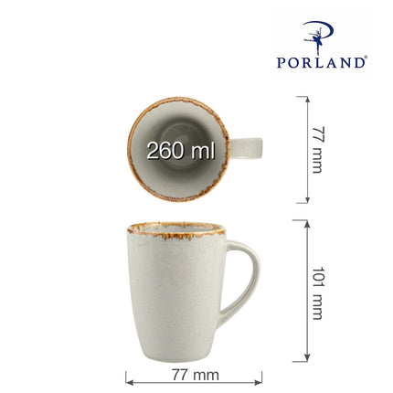 Ashen mug, 260ml