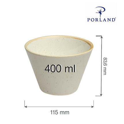 Sand conical bowl, 100mm