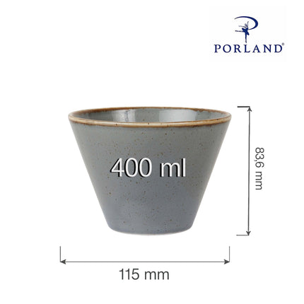 Stone conical bowl, 100mm