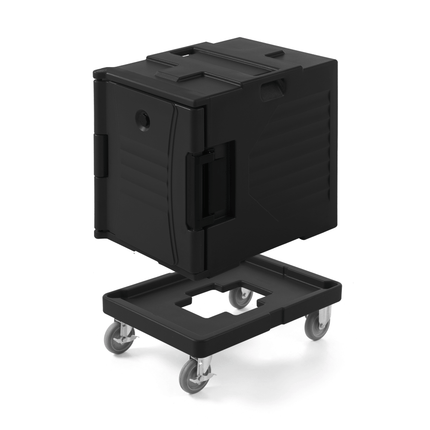 Front loader heat insulation box 2xGN1/1 200 , 477x680x(H)590mm