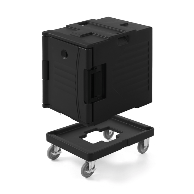 Front loader heat insulation box 2xGN1/1 200 , 477x680x(H)590mm