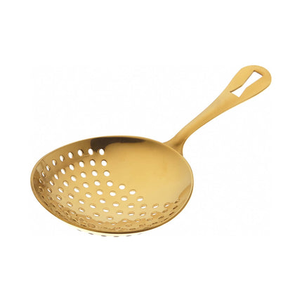 Julep Strainer, Gold plated, 165mm