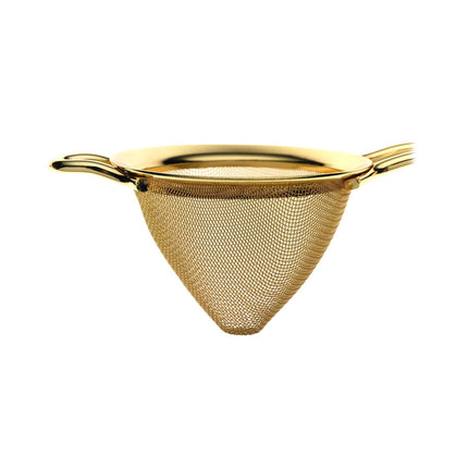 Fine Mesh Strainer, bowl, Gold plated, 89x264mm