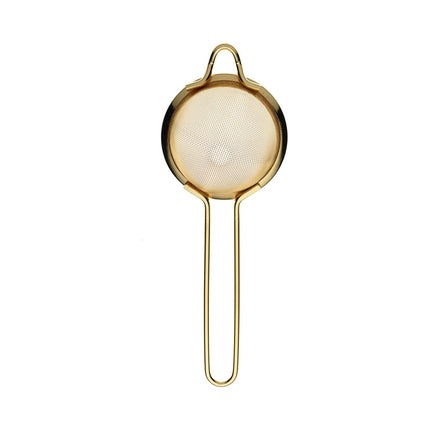Fine Mesh Strainer, bowl, Gold plated, 89x264mm