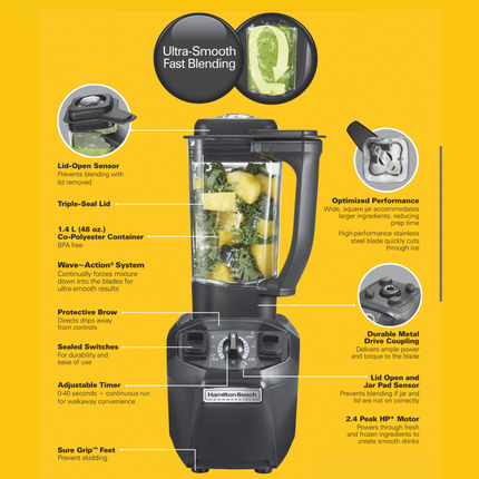 Tango bar blender
