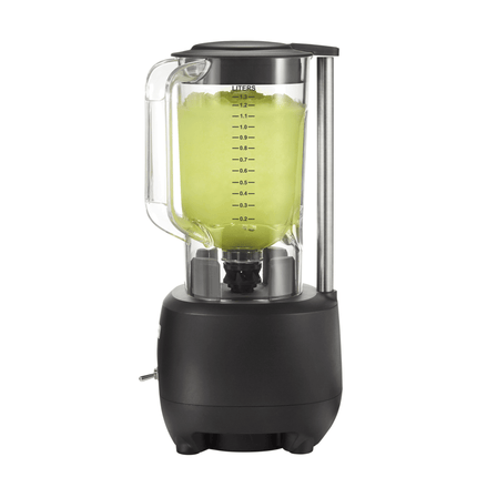 Hamilton Beach Commercial 908R Bar Blender with stainless steel blades and durable pitcher for professional bartending use.