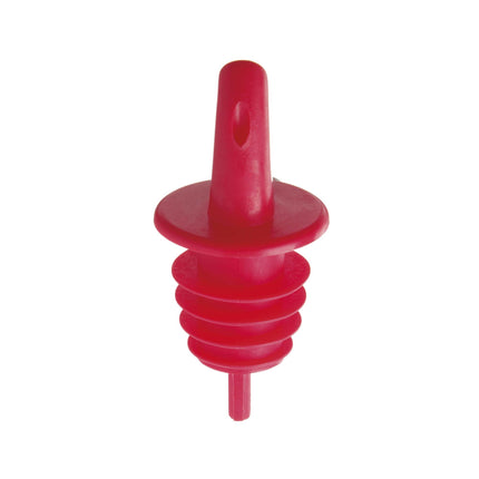 Set of 6 - EVA Free Flow Pourer (2x black, 2x clear, 2x orange)