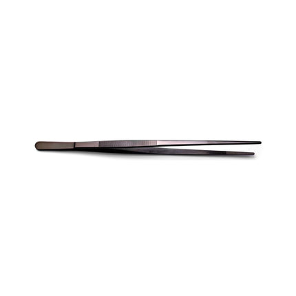 Tweezer 30cm, straight, black PVD, 300mm