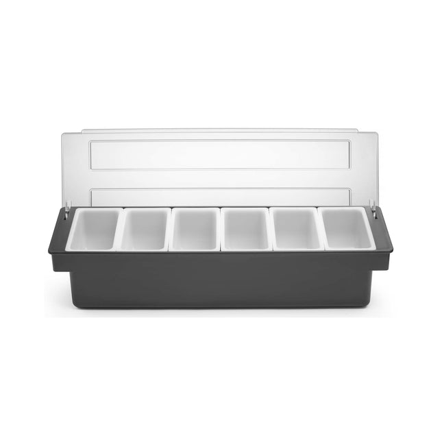 Ingredient box – 6 containers, Bar up, 480x150x(H)100mm