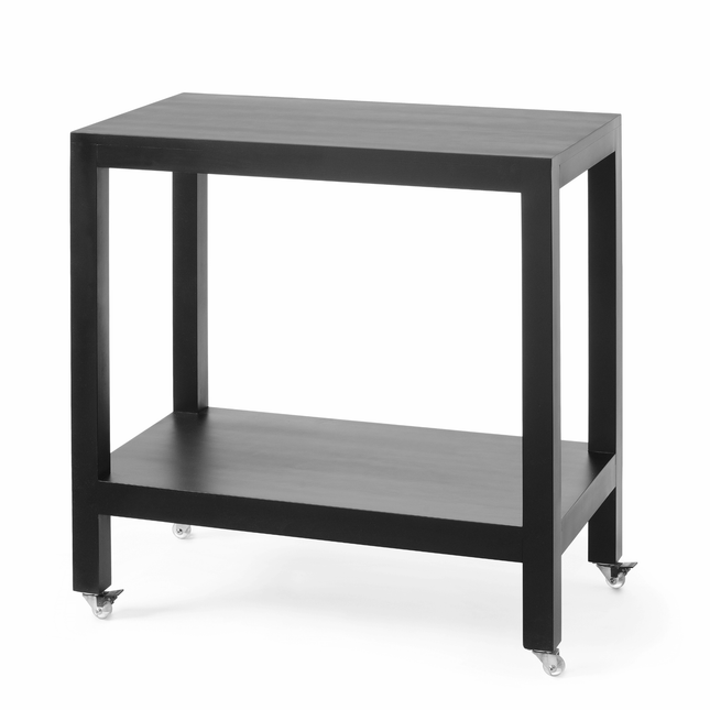Wózek kelnerski Madeira Black 820x460x(h)850 mm