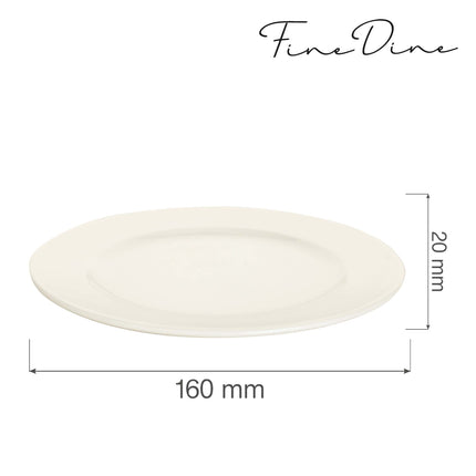 Crema flat plate, 160mm