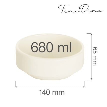 Crema stackable bowl, 140mm