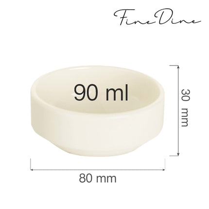Crema stackable bowl, 90ml