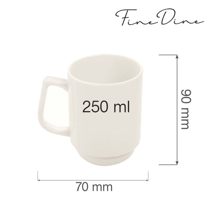 Crema stackable mug, 250ml