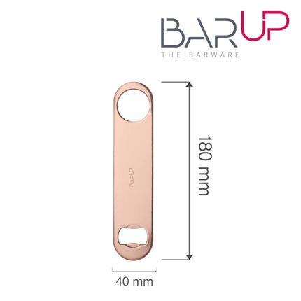 Bar blade, Bar up, Copper, 180x40x(H)2mm
