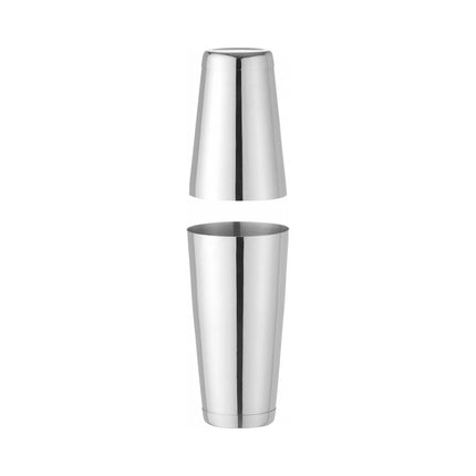 Tin-on-Tin Boston shaker, Bar up, 0,8L, ø90mm