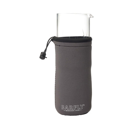 Barfly Protective Sleeve For 500ml And 550ml Mixing Glasses - Durable Neoprene Case With Secure Snap Lock