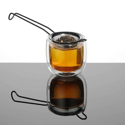 Bar strainer, Bar up, Black, ø75x220mm
