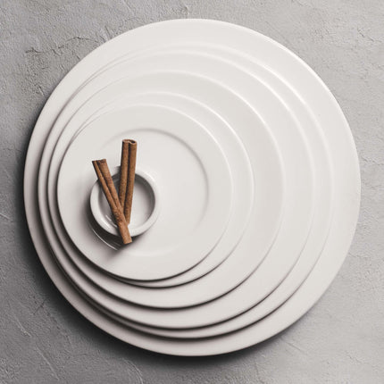 Dove flat rim plate, 160mm