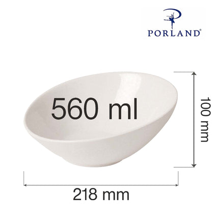 Dove skew bowl, 220mm
