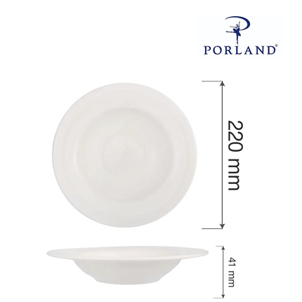 Dove deep plate, 220mm