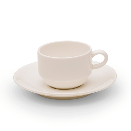 Ivory stackable cup, 75ml