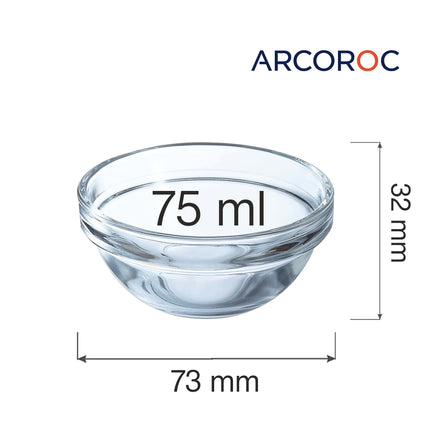 Empilable bowl, 75ml