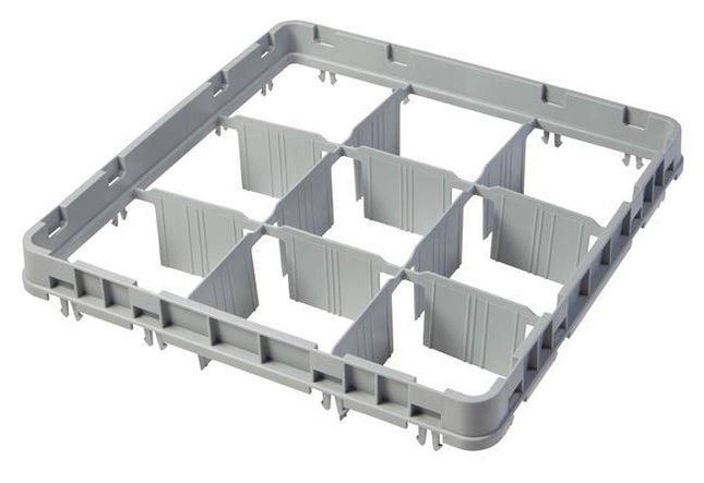 Full drop rack extender 500×500 mm grey, E1 model, 49 compartment