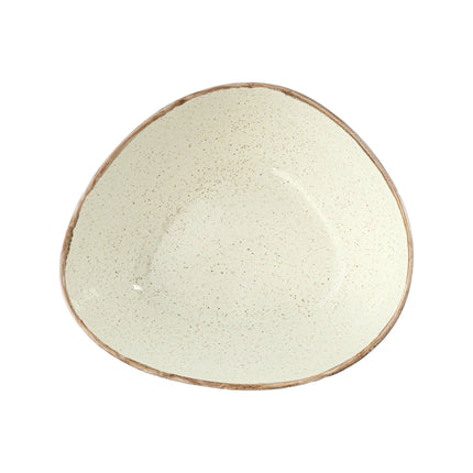 Triangular Bowl Sand, 220mm
