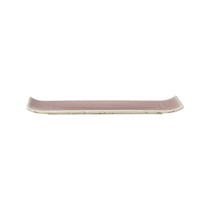 Rectangular plate Rosa, 340x150 mm