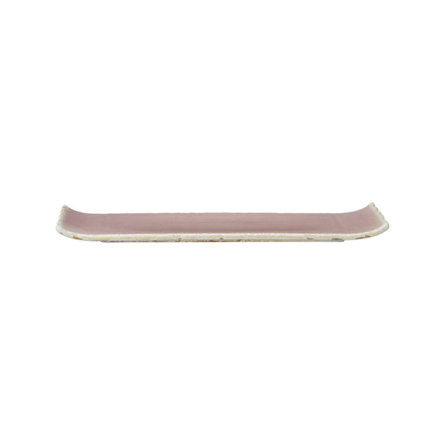 Rectangular plate Rosa, 340x150 mm