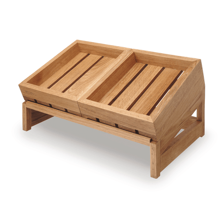 Madeira initial oak box GN 1/2