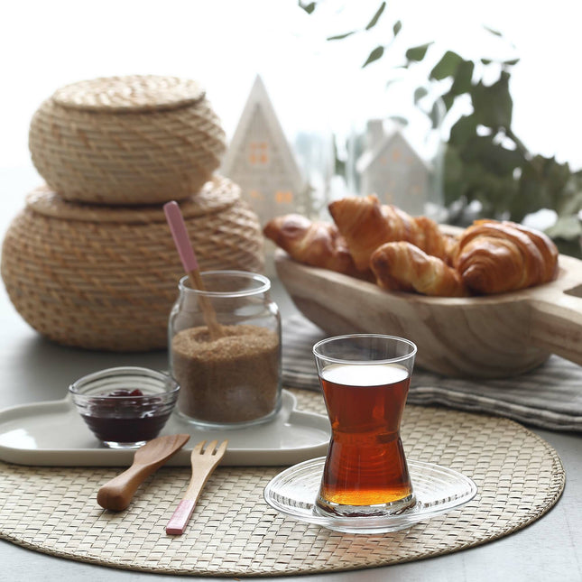 Phuket Glass Jar With Lid 290ml - Airtight Lid For Condiments And Spices In Hotels And Buffets
