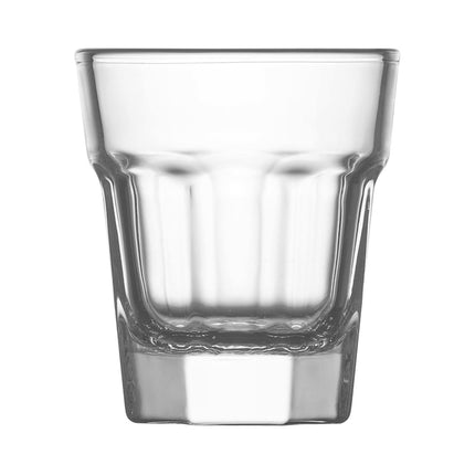 LAV Amsterdam Liqueur Glass 45 Ml - High Transparency Thick Cut Glass With Impact Resistance And Light Refraction