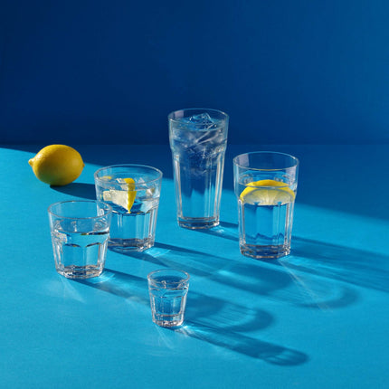 LAV Amsterdam Water Glass 200 ml - Versatile Beverage Glass For Breakfast, Lunch And More
