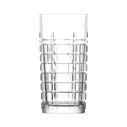LAV Glasgow Long Drink Glass 356 ml - Timeless Glass Design For Everyday Entertaining And Creative Serving