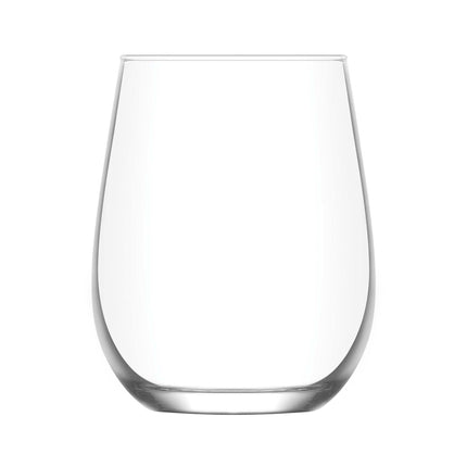 LAV Paris Wine Glass 360 ml - Crystal Clear Surface Enhances Drink Colors for Formal Receptions