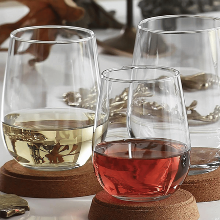LAV Paris Wine Glass 360 ml - Crystal Clear Surface Enhances Drink Colors for Formal Receptions