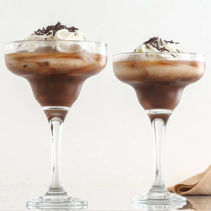 LAV Sofia Margarita Glass - Elegant 300 Ml Glassware For Drinks, Desserts And Cocktails